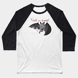 Vampire's Treat (With Text) Baseball T-Shirt